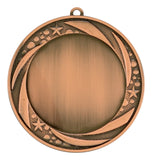 Aqua Mylar Medal - 2.75"