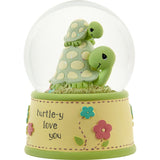 Musical Snow Globe - Baby Love Turtle - Precious Moments