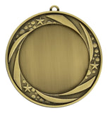 Aqua Mylar Medal - 2.75"