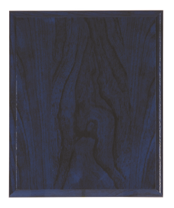 Blue Woodgrain Laminate Plaque Board