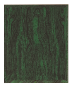 Green Woodgrain Laminate Plaque Board