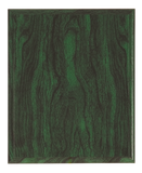 Green Woodgrain Laminate Plaque Board
