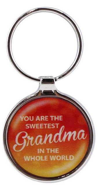 Keychain - Sweetest Grandma in the Whole World