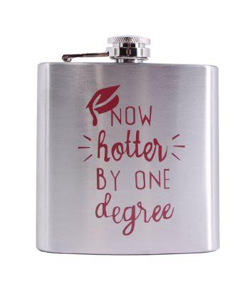 Grad Flask - Hotter By 1 Degree - 6 oz
