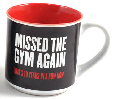 Ceramic Mug - Missed the Gym