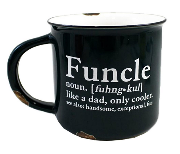 Ceramic Mug - Funcle 14oz