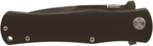 Knife - 4.5" Black Anod.Alum handle