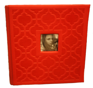 Album - Red Damasque Pattern - 4x6