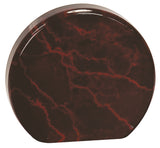 Acrylic Circle - Red Marble