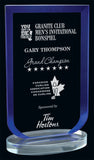 Laurier Glass Award Blue