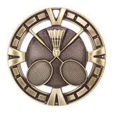 Badminton Varsity Sport Medal 2.5"