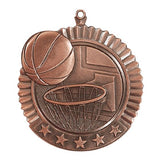 Basketball - Star 2.75" Medal