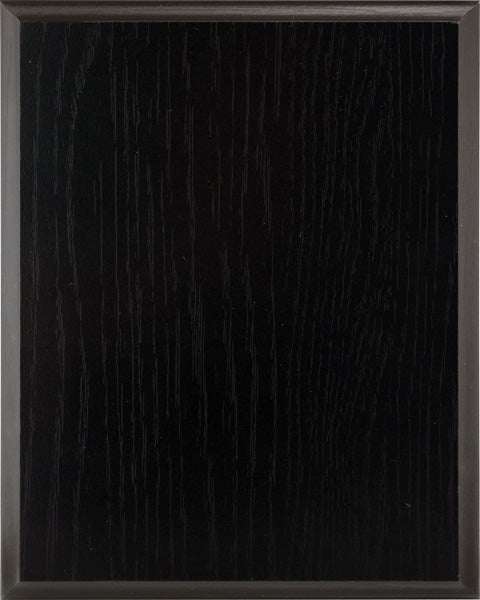 Black Woodgrain Laminate Plaque Board