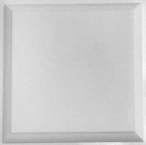 White AcrylaStone plaque - White