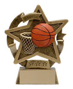 Basketball - Star Gazer Resin 5"