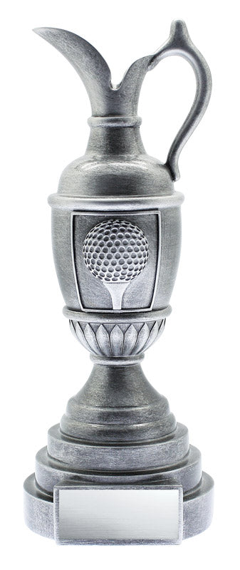 Golf Jug Resin - Antique Silver