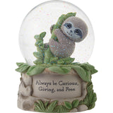 Musical Snow Globe - Precious Earth Sloth - Precious Moments