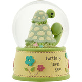 Musical Snow Globe - Baby Love Turtle - Precious Moments
