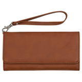 Leatherette Ladies Wallet w/Strap