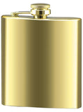 Flask - Bright Gold - 6oz