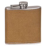 Flask - Brown Leather - 6 oz