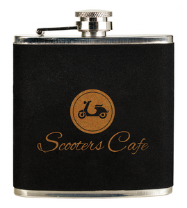 Flask - Black Velvet/Gold - 6oz