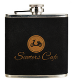 6oz Flask - Black Velvet/Gold.