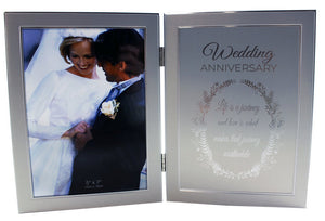 25th Silver Anniversary Frame 5x7.