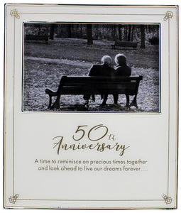 50th Anniversary Frame 4x6 - Reminisce.