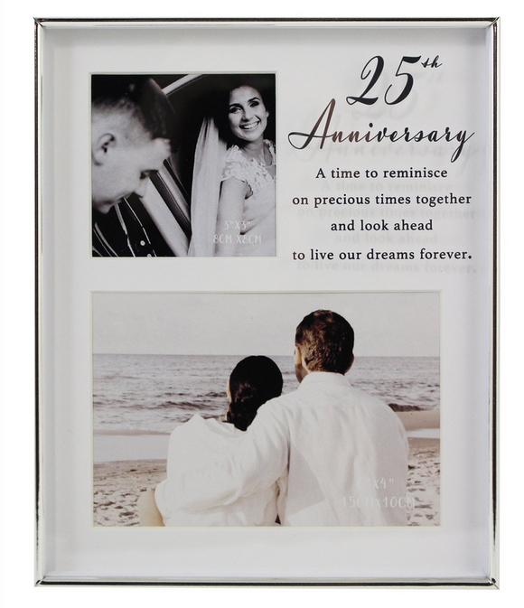 25th Anniversary Frame - Time to Reminisce.