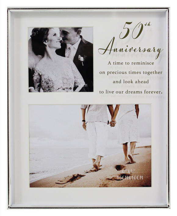 50th Anniversary Frame - Time to Reminisce.