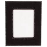 Leatherette Frame - Black/Gold.