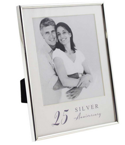 25th Silver Anniversary Frame - 5x7.