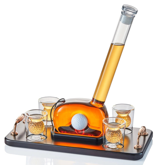 Golf Decanter Set 6pc.