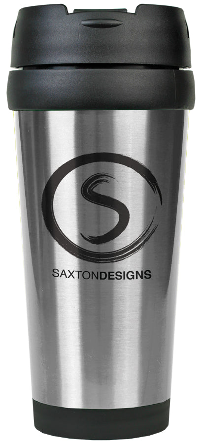 Travel Mug - 16oz Stainless Steel.