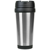 Travel Mug - 16oz Stainless Steel.