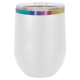 Polar Camel 12oz Stemless Wine Glass - White Prism