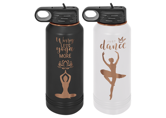 Polar Camel 32oz Water Bottle Rose Gold.