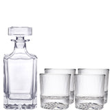 Classic Whisky Decanter - 5pc Set