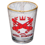 Shot Glass with Gold Rim 1.5oz