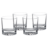 Glass Set 4 piece 9oz Round Rocks