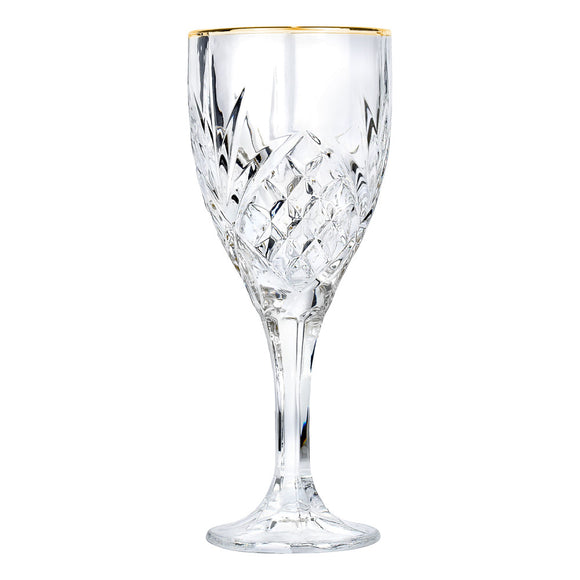 Wine Glass - Ashford Gold 300ml.