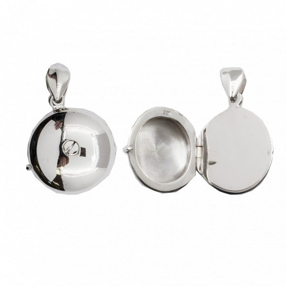 Ashes Locket - Round.