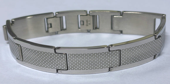 Bracelet - Textured Stainless Steel