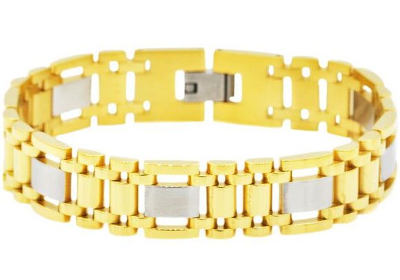Blackjack Bracelet - Gold/Silver
