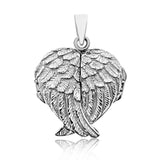 Locket - Silver Angel Wing