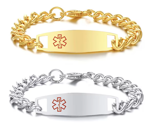 Medical Alert Bracelet - St.Steel