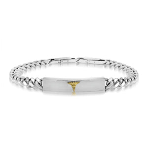 Italgem Medical Alert Bracelet - Stainless Steel