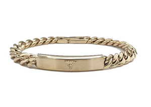 Italgem Medical Alert Bracelet with Gold Logo