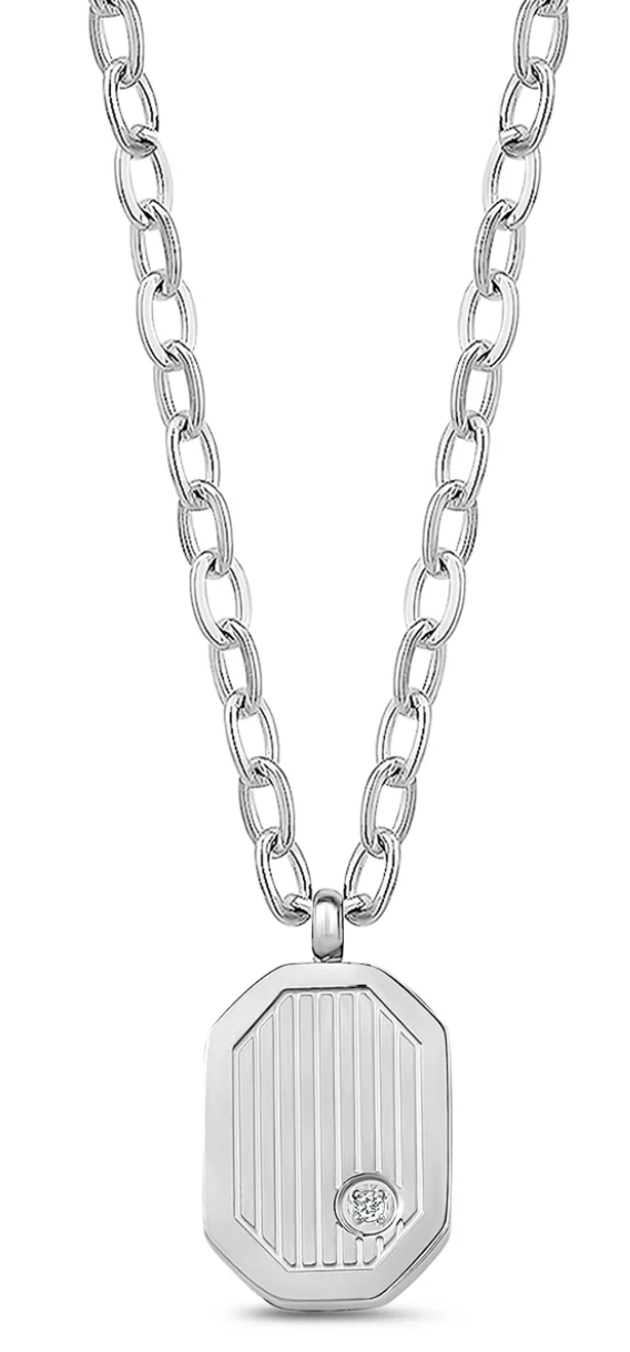 ARZ Necklace Minimalist Dog Tag